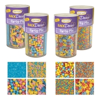 8 St. Streudekor,  Party , 150 g / St.