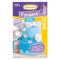 8 St. Rollfondant, blau