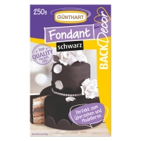 8 St. Rollfondant, schwarz