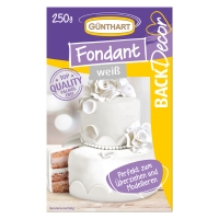 8 St. Rollfondant, weiß