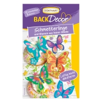 15 St. Oblaten-Schmetterlinge und Blumen