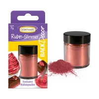 6 St. Rubin-Glimmer, Lebensmittelfarbe