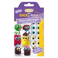 15 St. Bunte Zucker-Augen