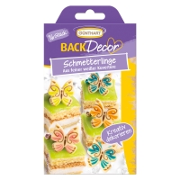 15 St. Schmetterlinge, weiße Schokolade