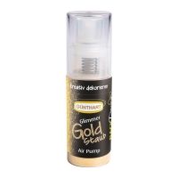 12 St. Pumpspray Glimmer-Gold, Lebensmittelfarbstoff