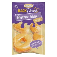 15 St. Glimmer-Glasur gold