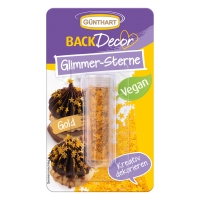 14 St. Glimmer-Sterne, gold