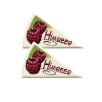 120 St. Spezialitäten-Dekor  Himbeer  aus Dekormasse