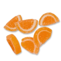 1 Kg. Gelee-Garnierfrüchte  Mandarine-Orange