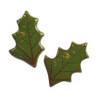 120 St. Ilexblätter, dunkle Schokolade