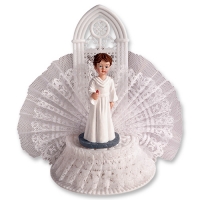 1 St. Kommunion-Knabe mit Aufsatz