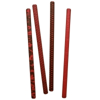 66 St. Stäbchen, rot, dunkle Schokolade, sortiert