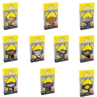 10 St. Pralinenpräsent mit Stoffmaske, sortiert