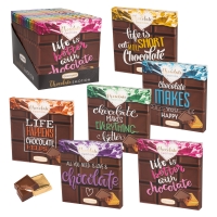 12 St. Chocolate Emotion Präsent  Chocolate , sortiert