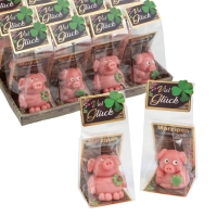 12 St. Marzipan-Schweinchen, sortiert