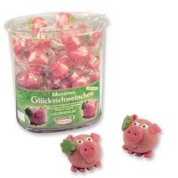 100 St. Marzipan-Schwein in ovaler Dose