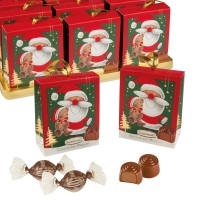 12 St. Kleines Pralinenpräsent Nikolaus mit feinen Pralinen