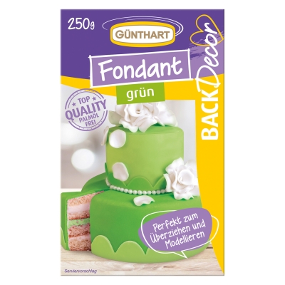 8 St. Rollfondant, grün 