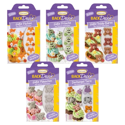 15 St. Zucker-Tiere, sortiert 