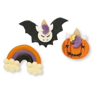 48 St. Zucker-Einhorn-Set, Halloween 
