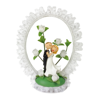1 St. Poly-Brautpaar-Aufsatz, klein 