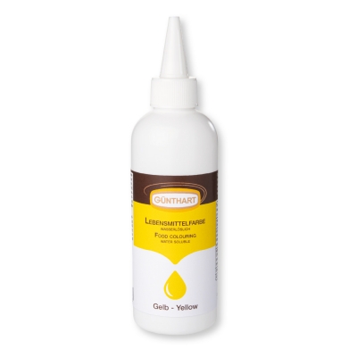 1 St. Lebensmittelfarbe gelb, 200 ml in Quetschflasche 