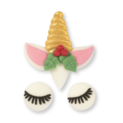 108 St. Zucker-Set, Weihn. Einhorn, sort. E171 