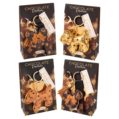 12 St. Anhänger  Fashion  an Box, sortiert 