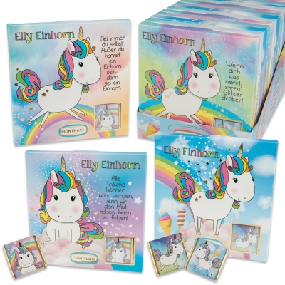 16 St. Pralinen-Präsent  Elly Einhorn , sortiert 