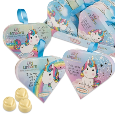 16 St. Herz-Pralinenpräsent  Elly Einhorn , sortiert 