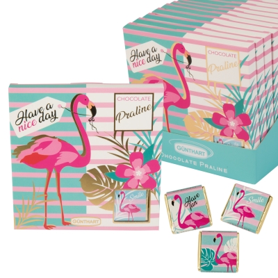 16 St. Pralinen-Präsent  Flamingo 