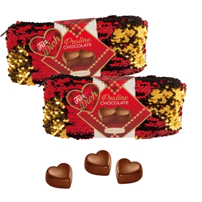 12 St. Pailetten-Täschchen 